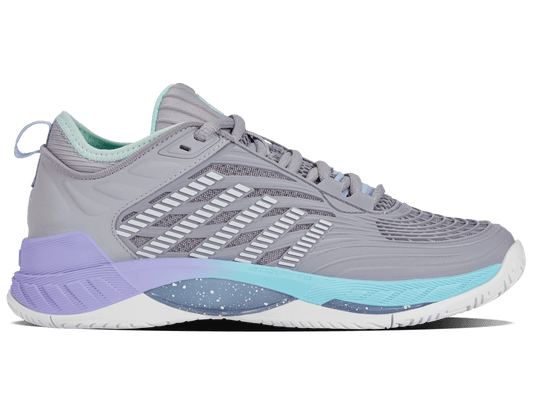 99071-052-M | HYPERCOURT SUPREME 2 | LILAC GRAY/NIMBUS CLOUD/NEON PURPLE