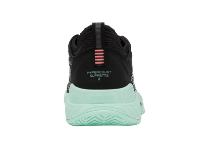 99071-065-M | HYPERCOURT SUPREME 2 | BLACK/NEON MINT