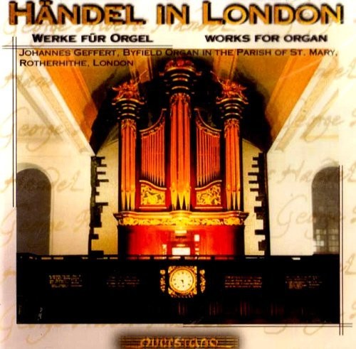Handel In Londonorgan Works - Handel in Londonorgan Works & Transcriptions Music CD