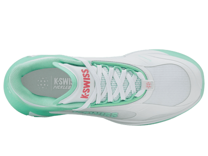 99491-177-M | K-FRAME PICKLEBALL | WHITE/NEON MINT/HOT NEON PINK
