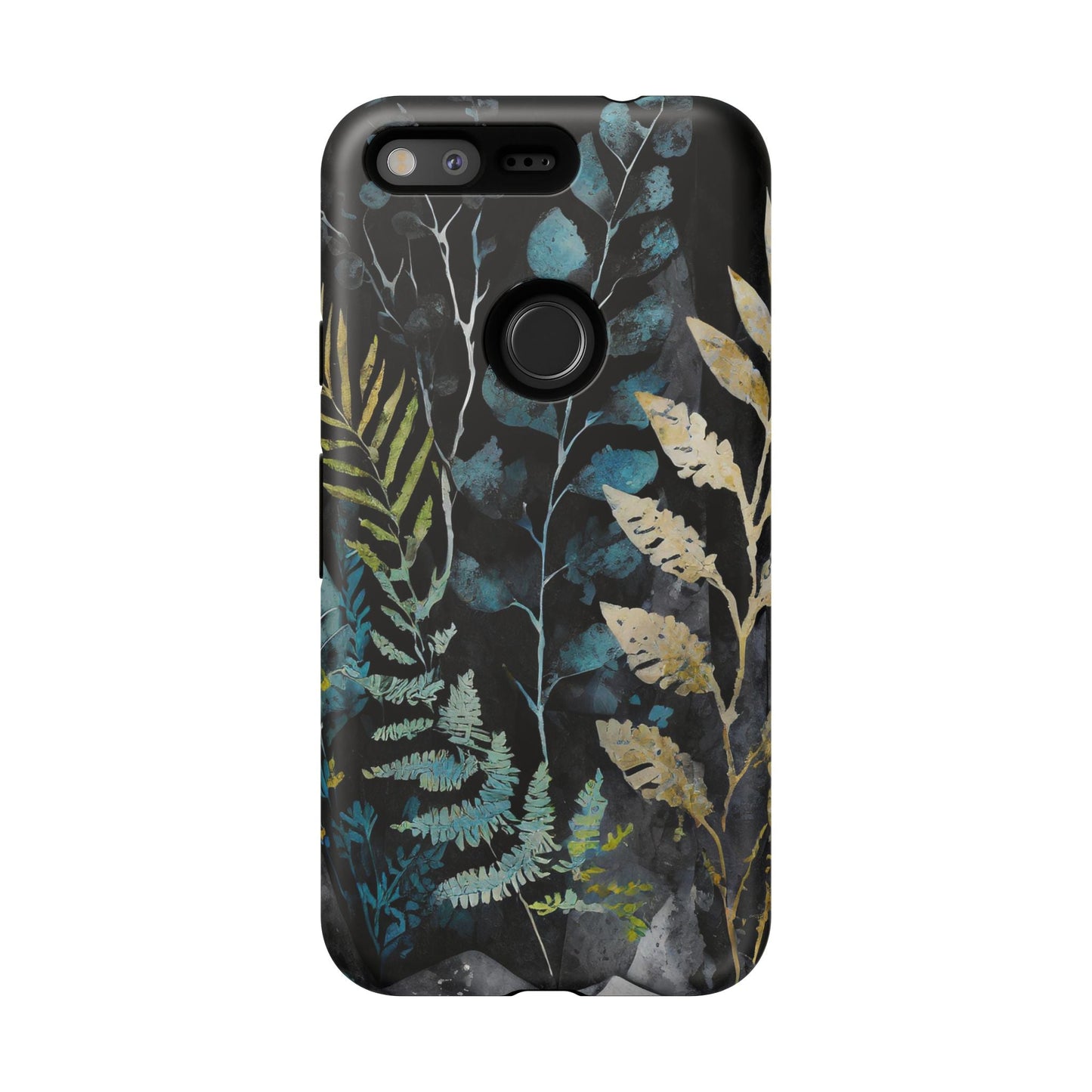 Dark Floral Tough Phone Case