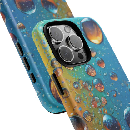 Colorful Water Droplets Tough Phone Case