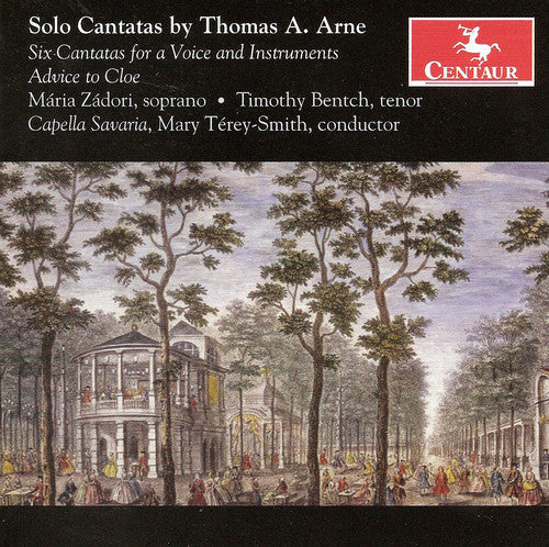 T.A. Arne - Solo Cantatas Music CD