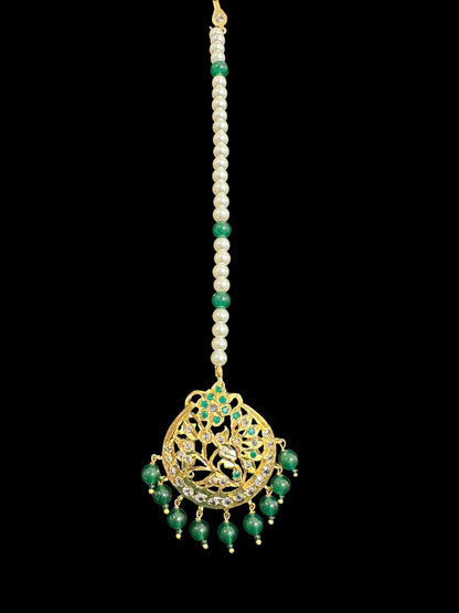 DJTK39 Sarah  tika in green  (READY TO SHIP  )