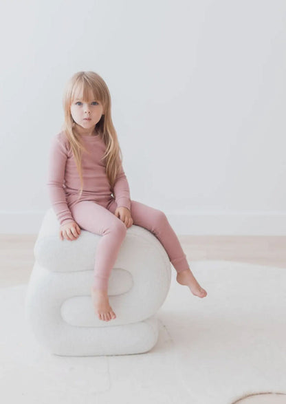 Brushed Organic Cotton Lounge Set