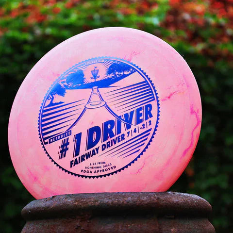 Lightning Sure Grip #1 Driver [Retool] Fairway Driver Golf Disc - Triathlete Store