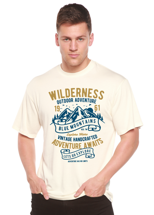 Wilderness Spun Bamboo® Men's Bamboo Viscose/Organic Cotton Short Sleeve Graphic T-Shirt