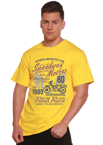 Speedway Motor Spun Bamboo® Men's Bamboo Viscose/Organic Cotton Short Sleeve Graphic T-Shirt