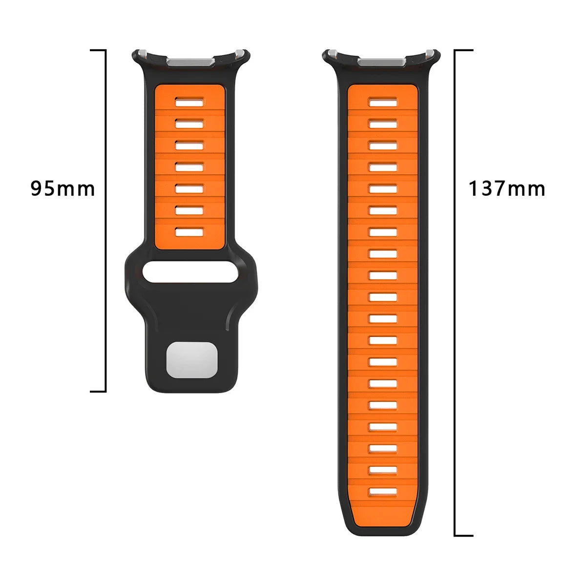 Silicone Samsung Galaxy Ultra Watch Band 47MM
