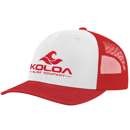 Koloa Surf Wave Classic Retro Trucker Cap