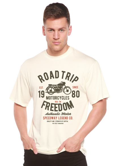 Road Trip Spun Bamboo® Men's Bamboo Viscose/Organic Cotton Short Sleeve Graphic T-Shirt