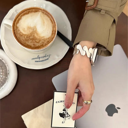 Steel Strap For Apple Watch Band Series 11/10/9/8/7/6/5/4/ SE / Ultra 1/2/3