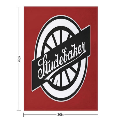 Studebaker Wheel Logo Throw Blanket