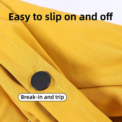 Reflective Hooded Dog Raincoat