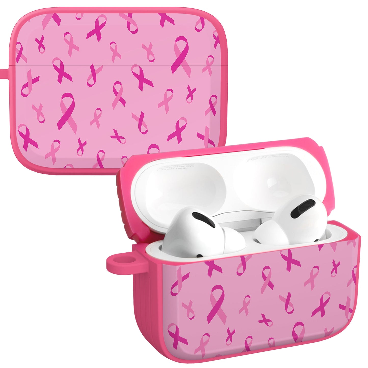 Breast Cancer Awareness HDX Apple AirPods Pro 1 & 2 Case Cover