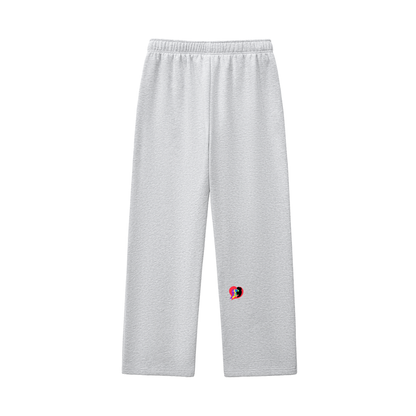 Luxury Tech Contrast-Stitched Fleece Sweatpants