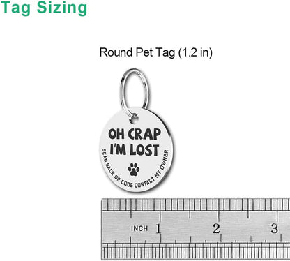 QR Code Pet Tags: Instant Email Alerts & Online Profiles