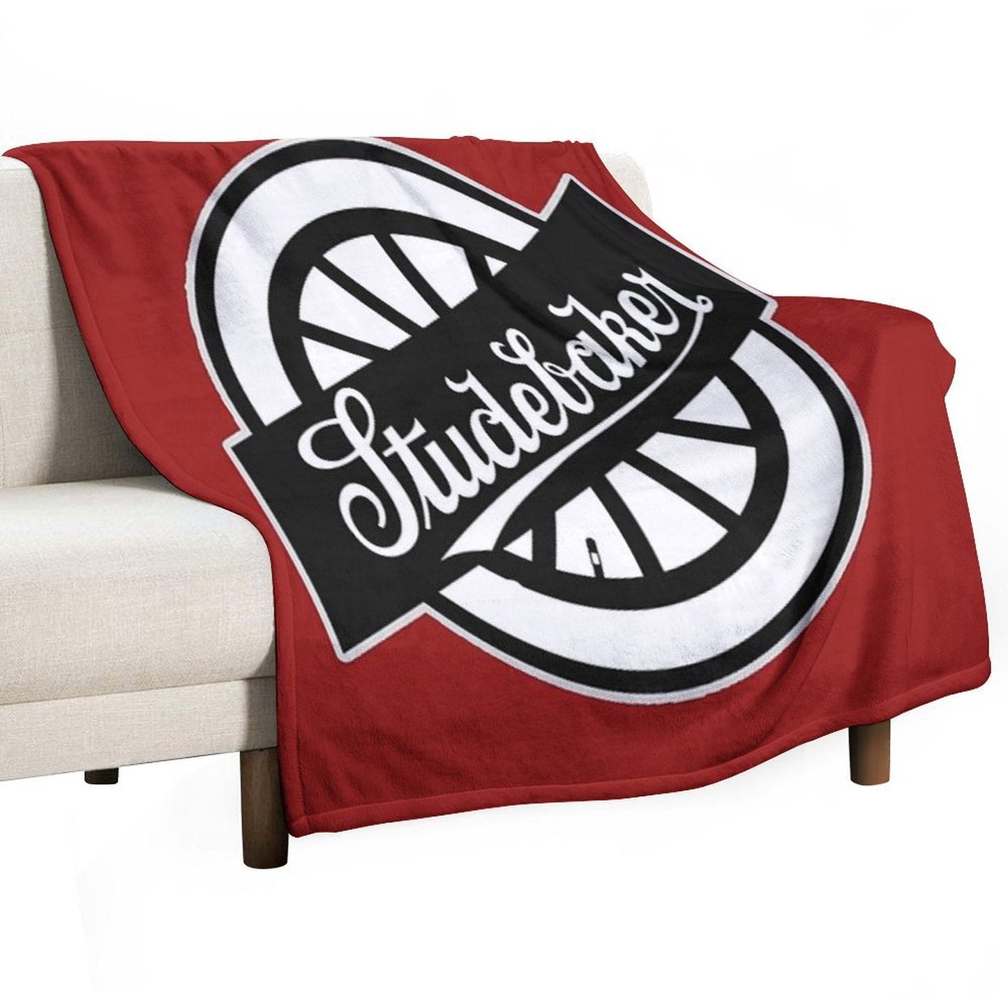 Studebaker Wheel Logo Throw Blanket