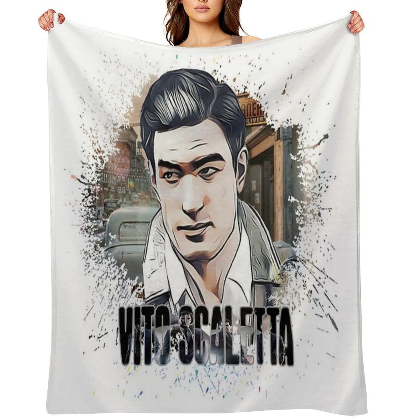 Vito Scaletta Mafia 2 Throw Blanket