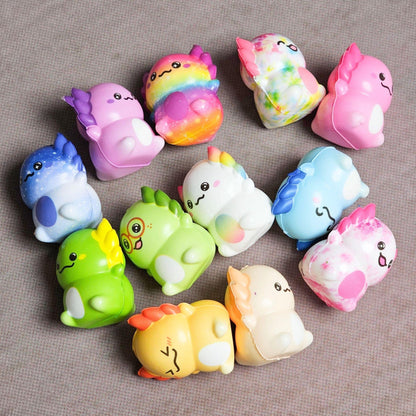 Axolotl Sensory Squeeze Toy Set (12-Piece)