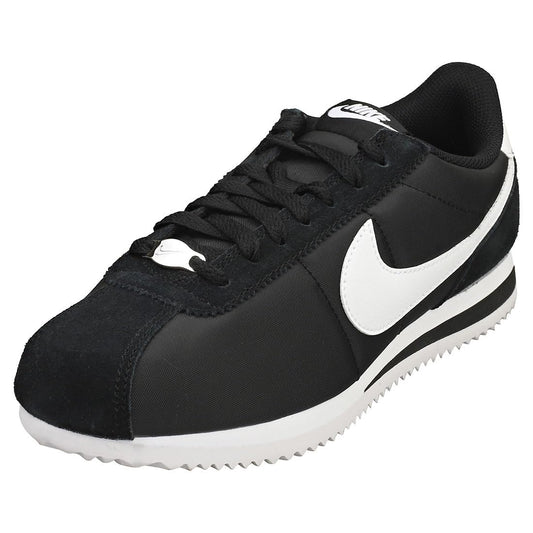 Nike Cortez TXT Womens Shoes Size- 6 Black/White