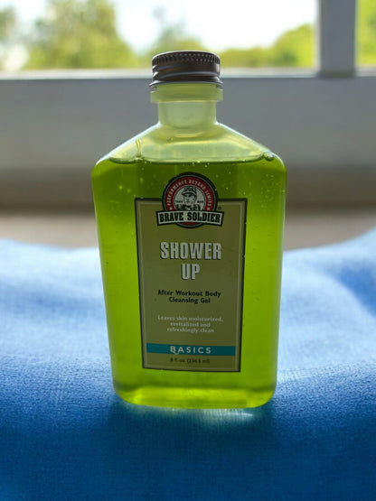 Brave Soldier - Shower Up - After Workout Body Cleansing Gel 8 fl. oz (236.5 ml)