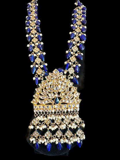 PS533 Ella rani haar in blue beads ( READY TO SHIP )