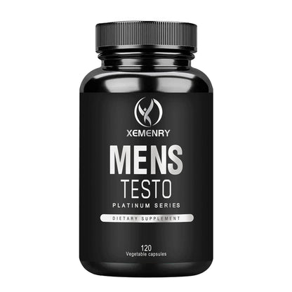 Men's Supplements - Enhances Energy Endurance and Promotes Lean Muscle Growth - 120 Capsules