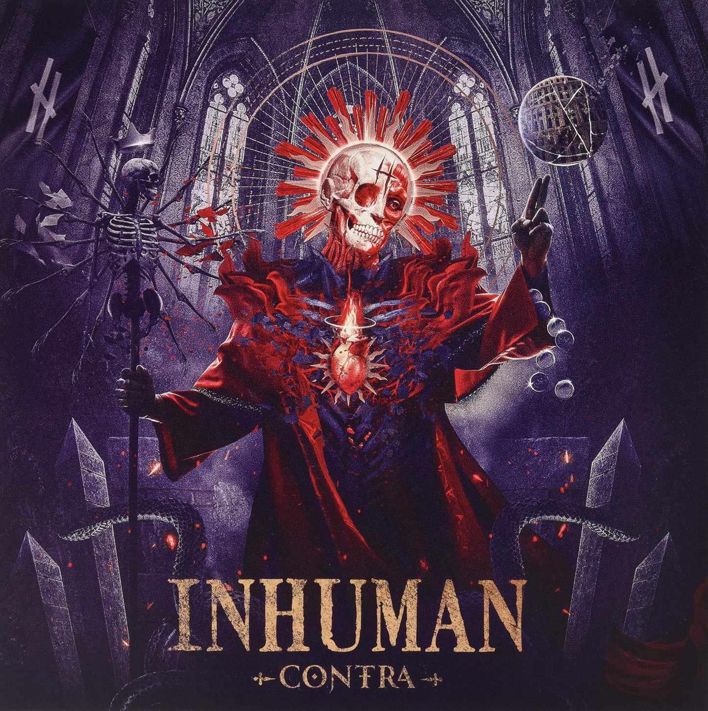 Inhuman - Contra [LP] Vinyl Record