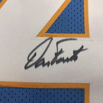 Autographed/Signed Dan Fouts San Diego Blue Football Jersey PSA/DNA COA