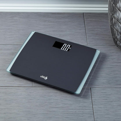 Eat Smart Precision 550 Pound Extra-High Capacity Digital Bathroom Scale with Extra-Wide Platform , Stainless