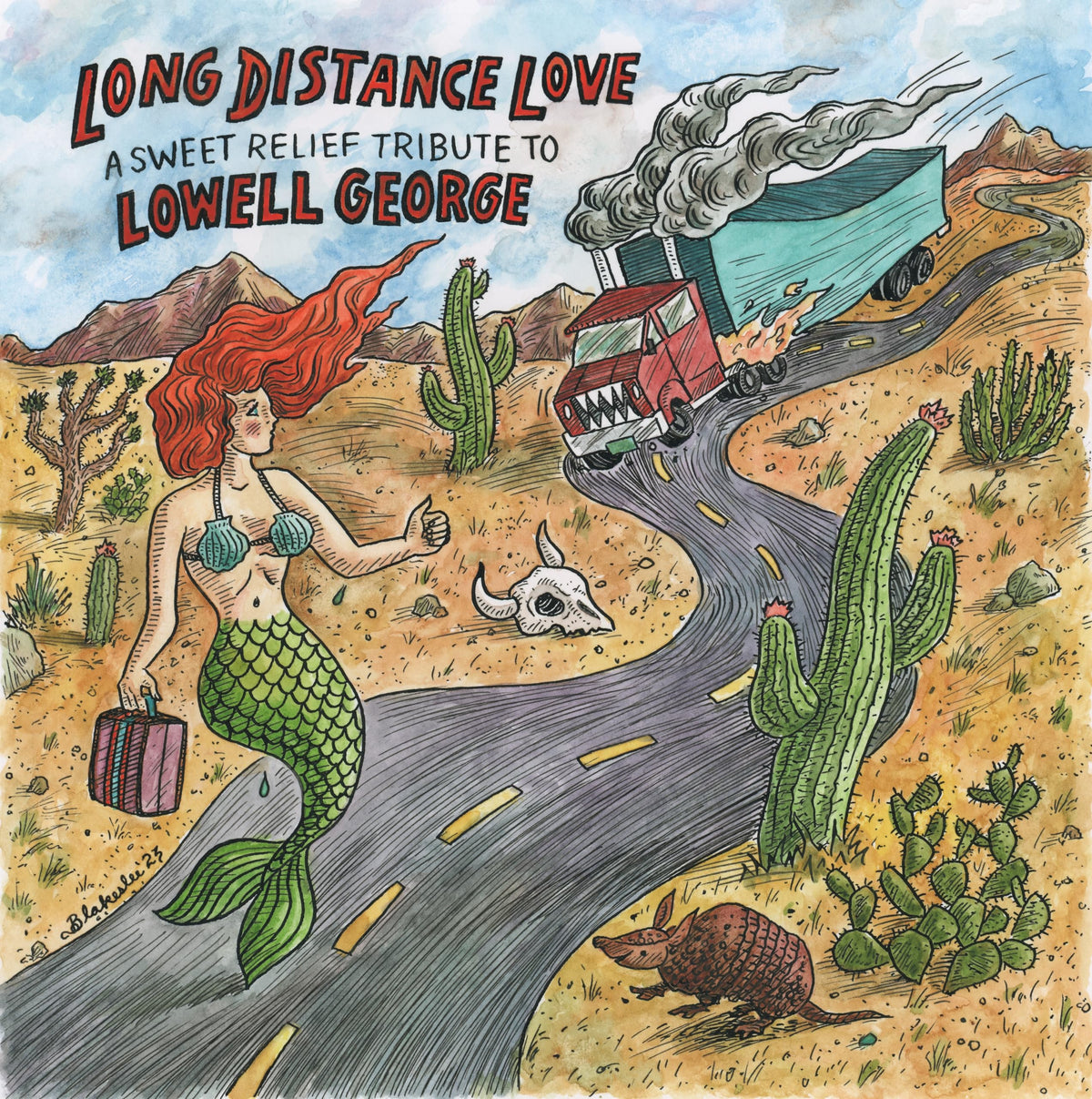 Long Distance Love: Sweet Relief Tribute To Lowell - Long Distance Love: Sweet Relief Tribute To Lowell [LP] Vinyl Record