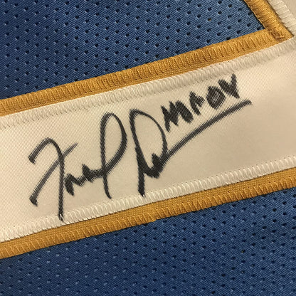 Autographed/Signed Fred Dean HOF 08  San Diego Powder Blue Football Jersey JSA COA