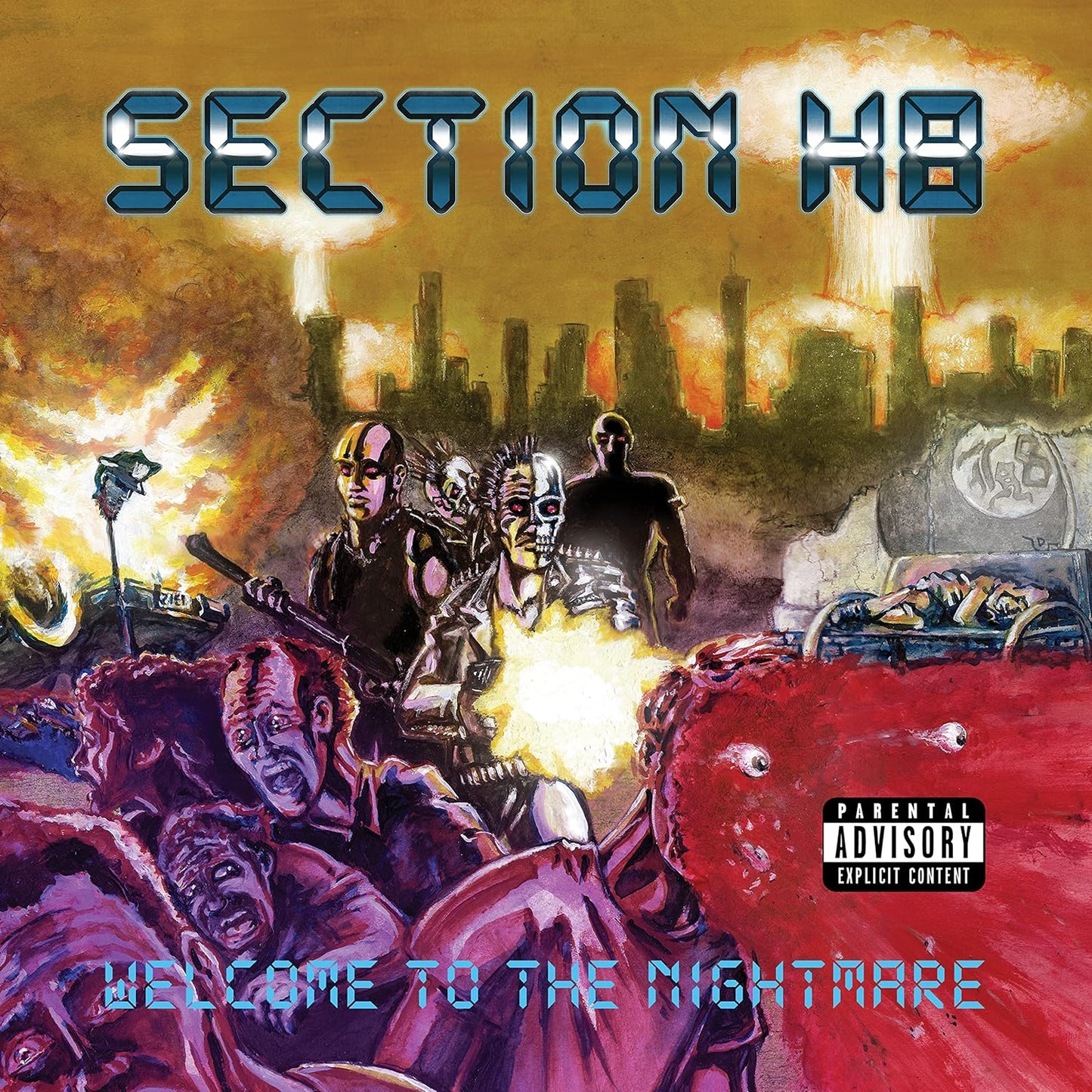 SECTION H8 - Welcome To The Nightmare [LP] Vinyl Record