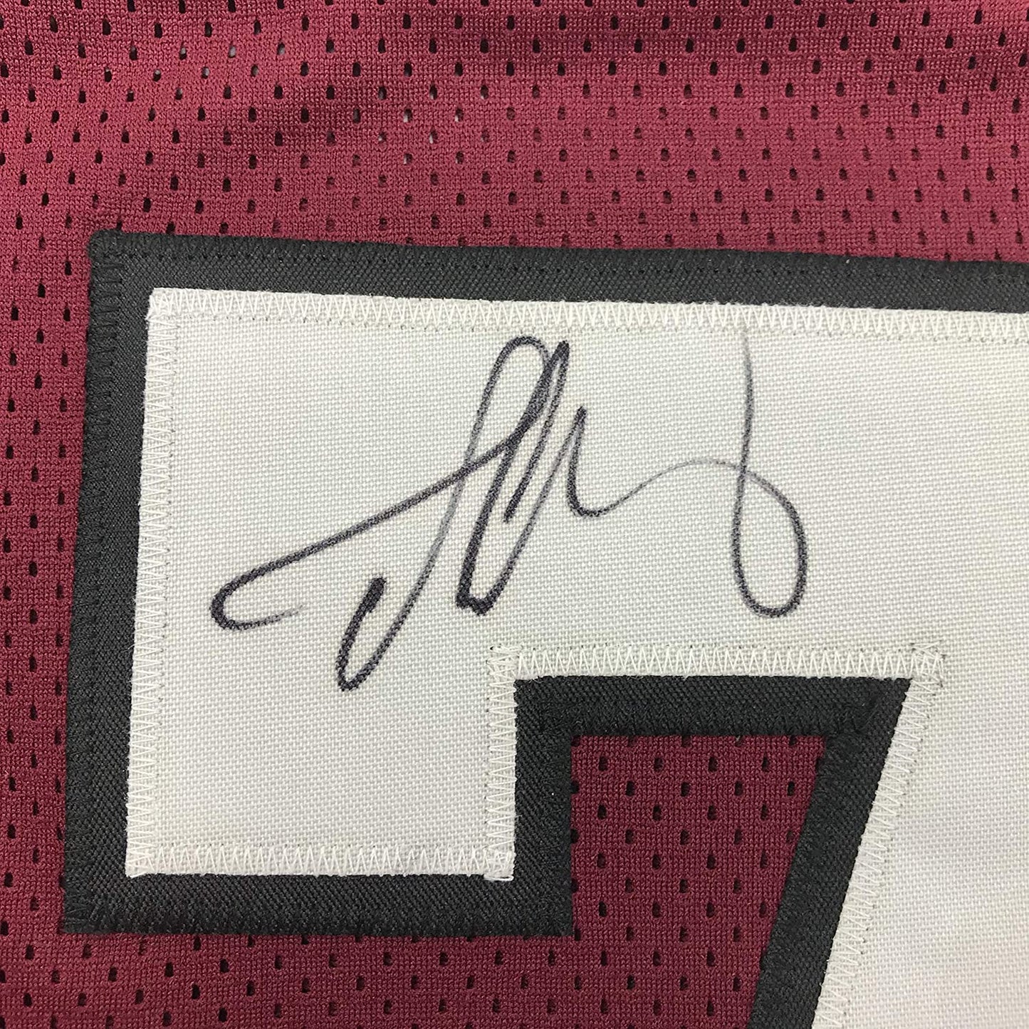 Autographed/Signed Jadaveon Clowney South Carolina Maroon College Football Jersey JSA COA Holo Only