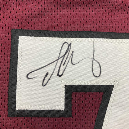 Autographed/Signed Jadaveon Clowney South Carolina Maroon College Football Jersey JSA COA Holo Only