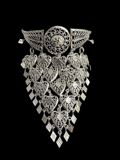 C521 Inas silver plated traditional choker set ( READY TO SHIP )