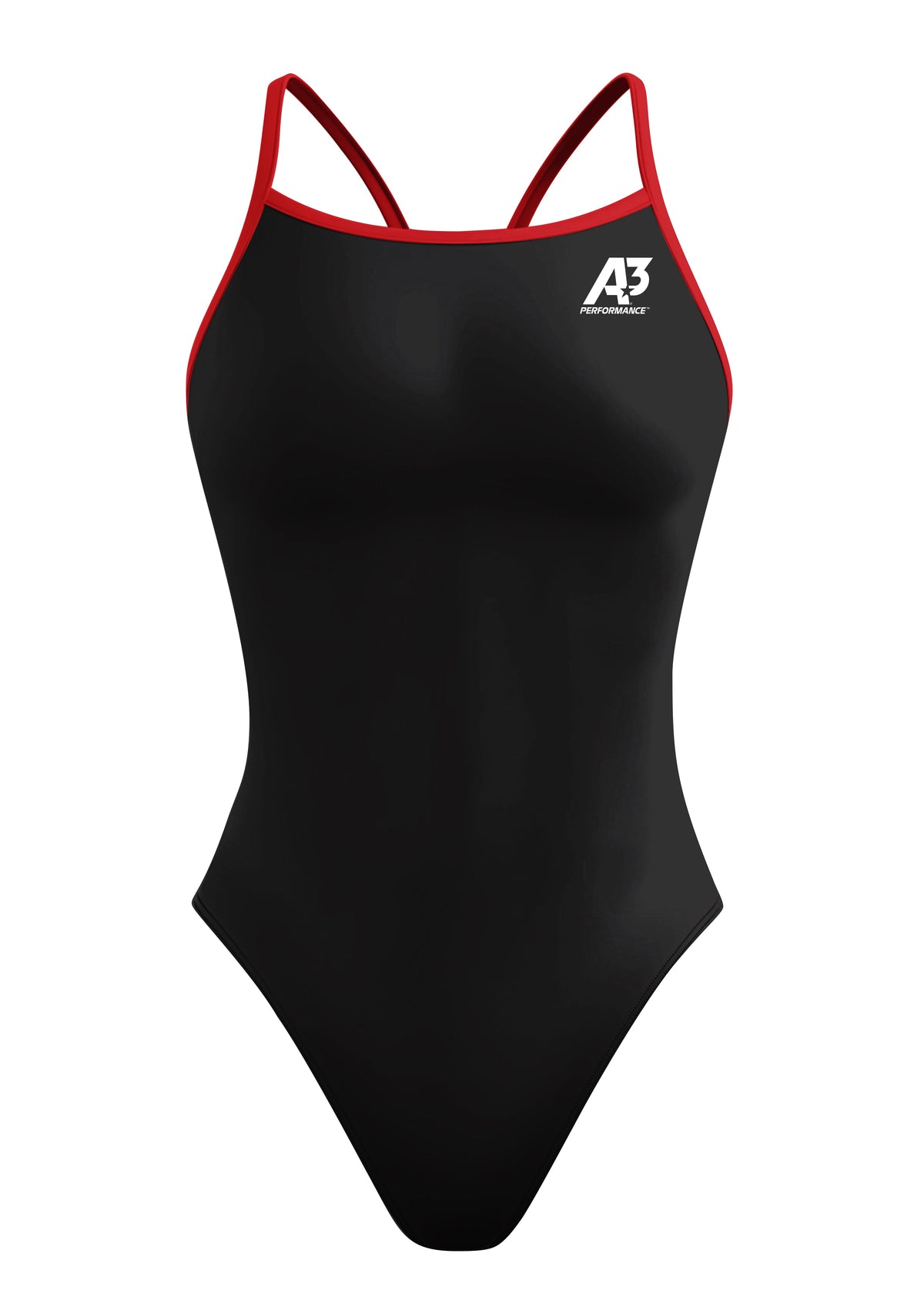 A3 Performance Contrast Female Xback Swimsuit