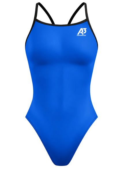 A3 Performance Contrast Female Xback Swimsuit