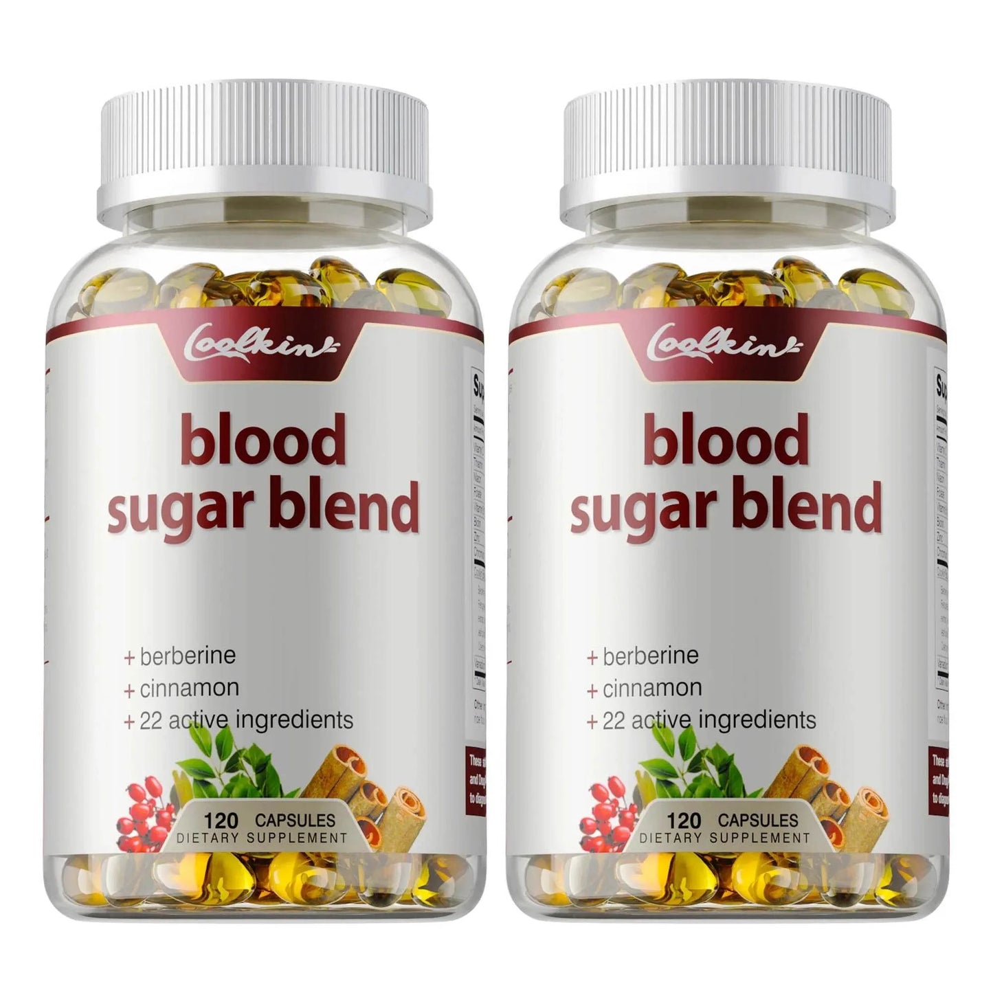 Blood Sugar Blend Capsules - Maintains Healthy Blood Sugar Levels and Supports Heart and Cardiovascular Health - 120 Capsules