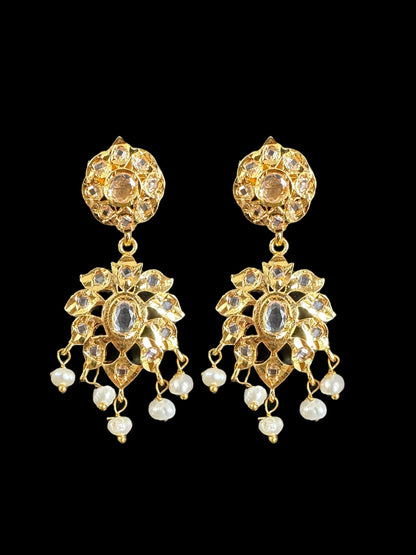 PS409 Akriti long pendant  with earrings ( READY TO SHIP )