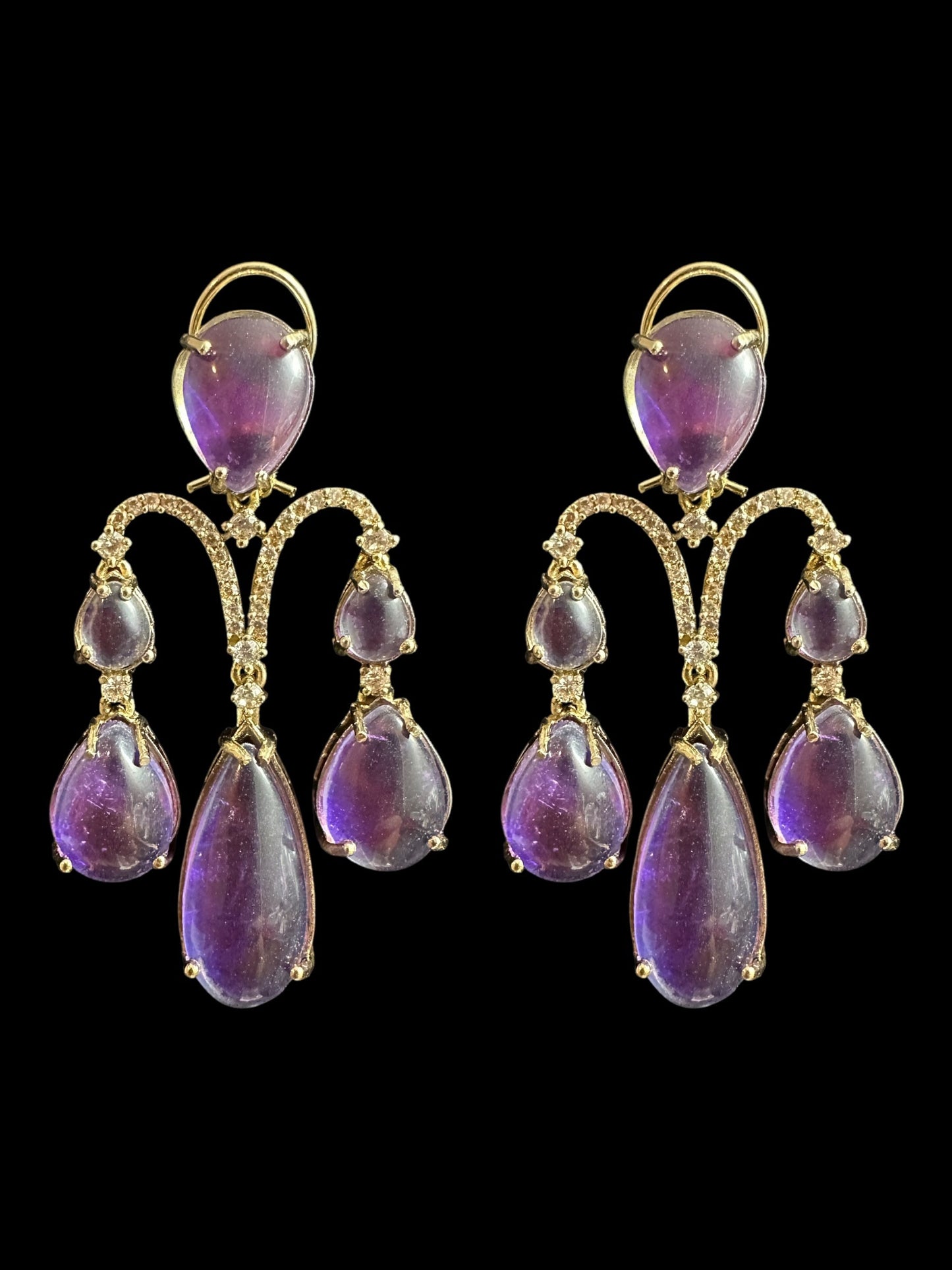 DER712 Cz earrings