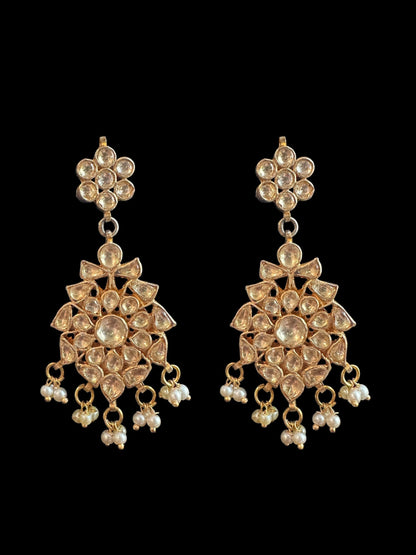 DER626 pachi kundan earrings ( READY TO SHIP )