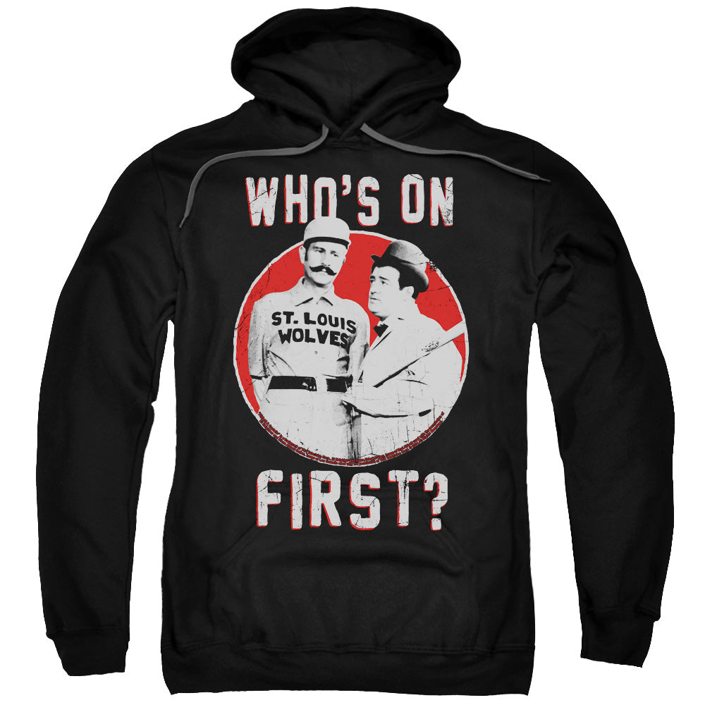 Abbott & Costello First Mens Hoodie Black Officially Licensed