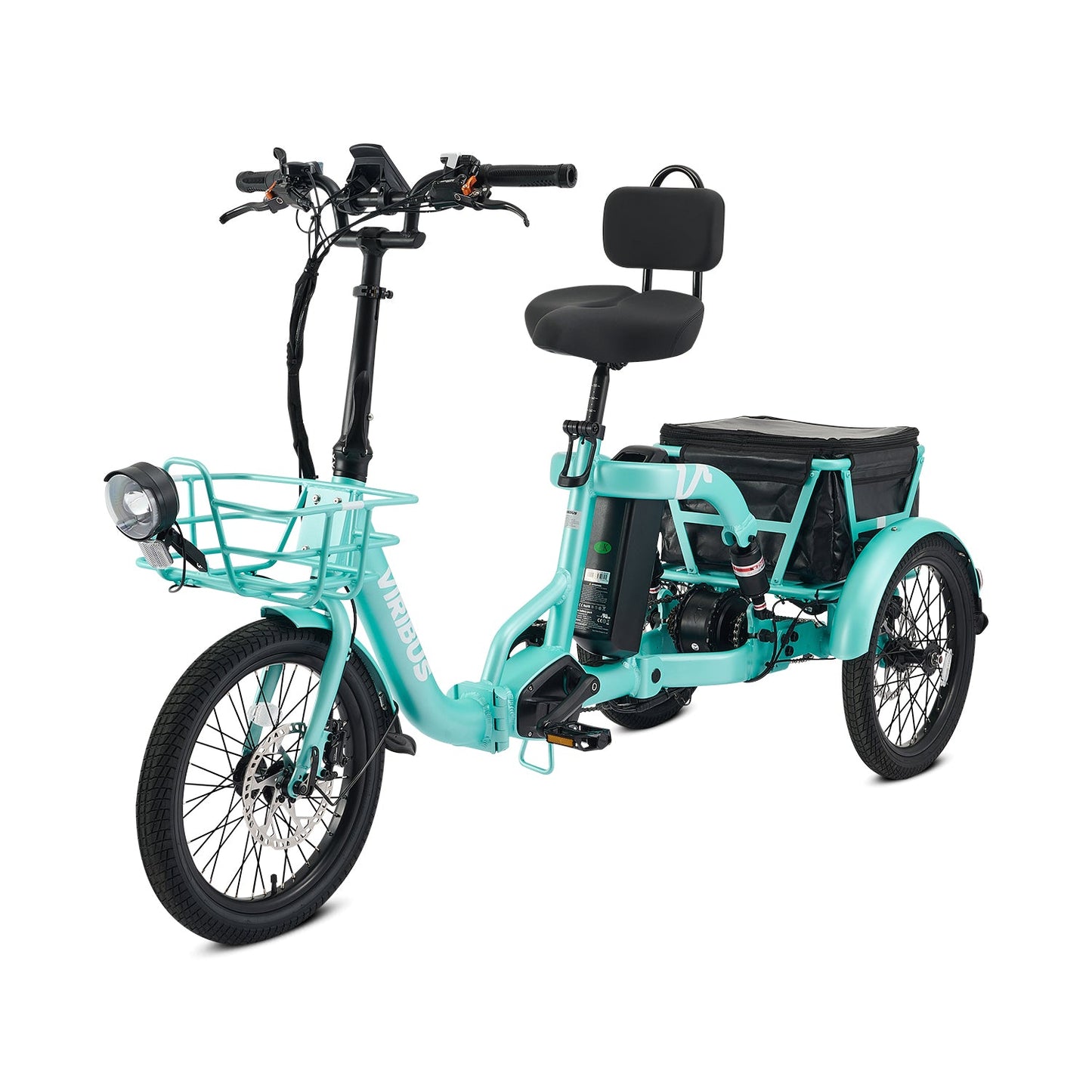 Viribus FC2 Folding Electric Tricycle