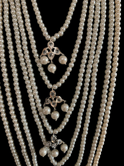 SAT89 Satlada with earrings in silver plating ( SHIPS IN 3 WEEKS  )