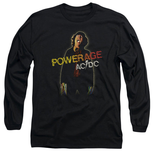 AC/DC Powerage Mens Long Sleeve Shirt Black