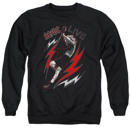 Acdc Live Mens Crewneck Sweatshirt Black