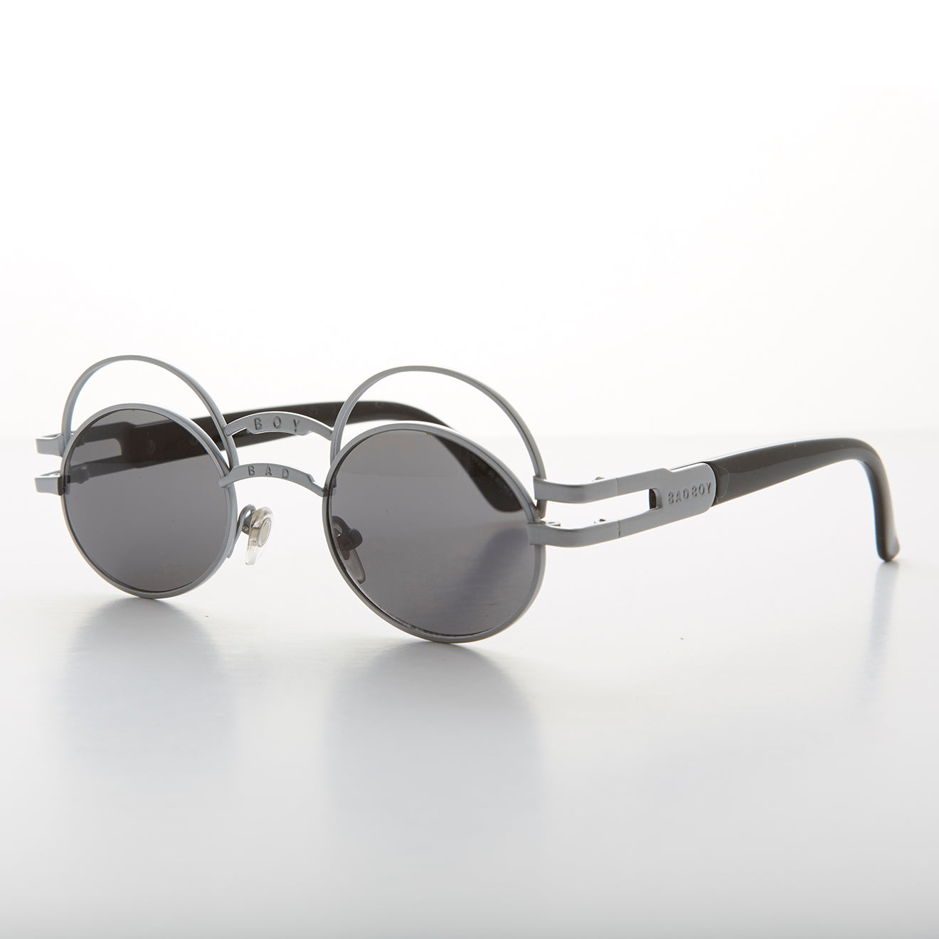 Futuristic Oval Sunglass with Double Eyelid - Ace