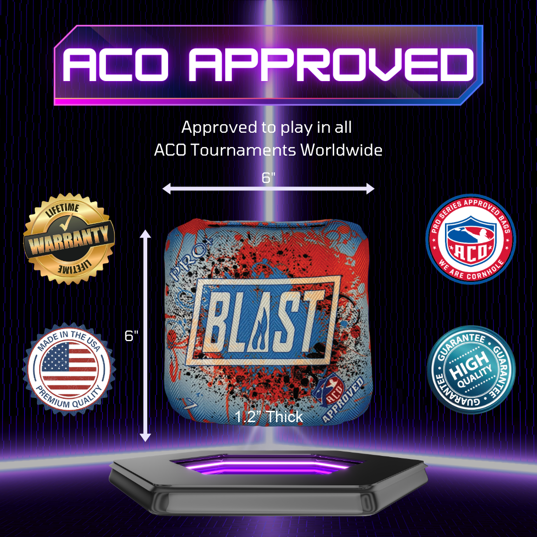 Special Editon Pat McCrotch ACO Approved Pro Cornhole Bags